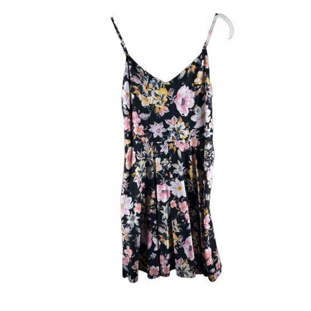 GAP Womens Dress Size M Floral Print V-Neck Fit & Flare